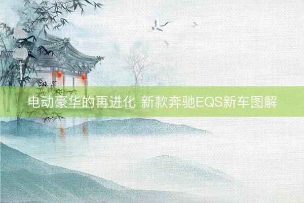 电动豪华的再进化 新款奔驰EQS新车图解