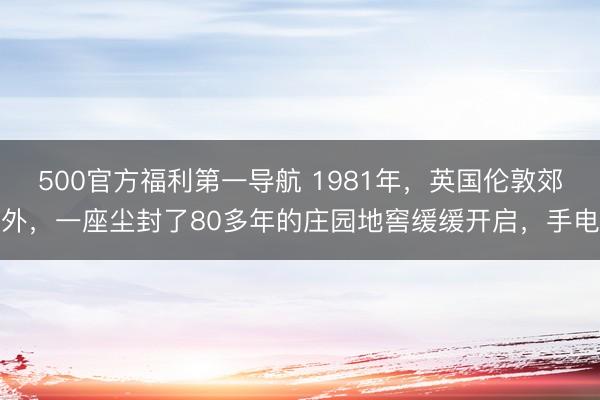 500官方福利第一导航 1981年，英国伦敦郊外，一座尘封了80多年的庄园地窖缓缓开启，手电