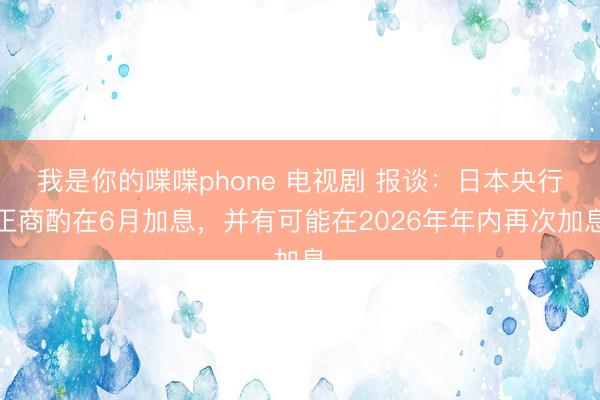 我是你的喋喋phone 电视剧 报谈：日本央行正商酌在6月加息，并有可能在2026年年内再次加息